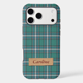 Stylish Green Fabric Plaid Tartan Pattern