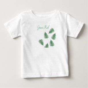 Stylish Green Kid Lucky Fern Baby Bodysuit