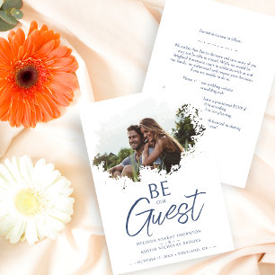 Stylish Grunge Brushstroke Splatter Dirty Stain  Save The Date