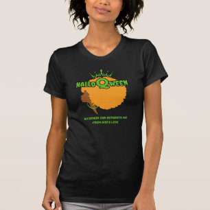 Stylish HALLOQWEEN Afro Queen Halloween T-Shirt
