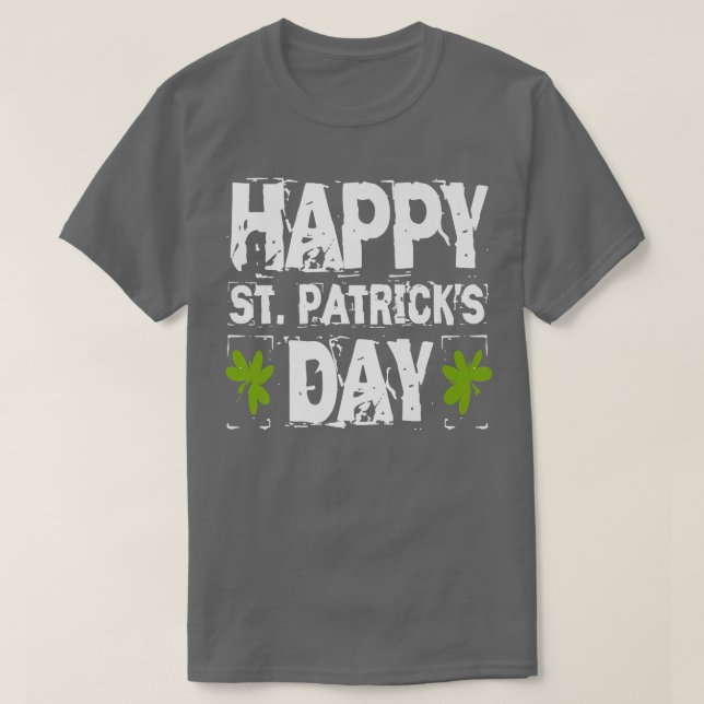 Stylish Happy St T-Shirt (Design Front)