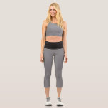 Stylish High Rise Capri Leggings<br><div class="desc">Stay comfortable and stylish with these high rise capri leggings made for women who love active fashion. Designed with a spandex-rich fabric, they deliver a snug compression fit that hugs your body while allowing full flexibility. Perfect for workouts, yoga sessions, or casual outings, these capris are eco-friendly, breathable, and durable....</div>