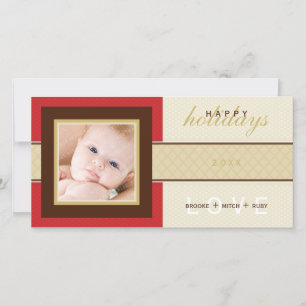 STYLISH HOLIDAY PHOTOCARD :: sweetness 4 Card