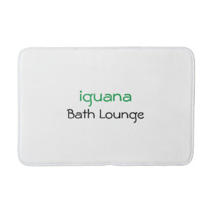 Stylish Iguana Bath Lounge Bath Mat