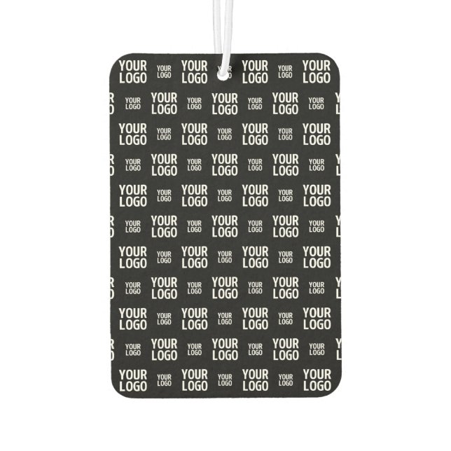 Stylish Image, Design or Business Logo Pattern  Air Freshener (Back)