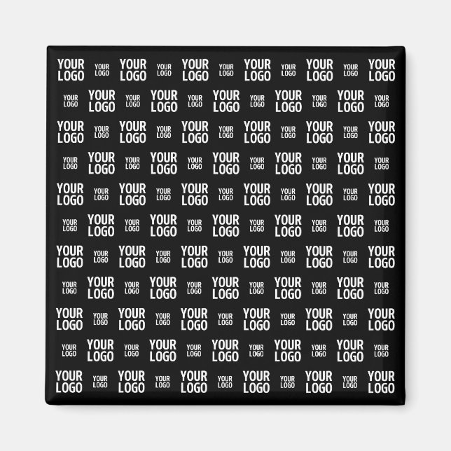 Stylish Image, Design or Business Logo Pattern  Magnet (Front)