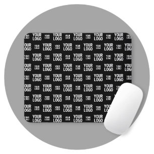 Stylish Image, Design or Business Logo Pattern Mouse Pad