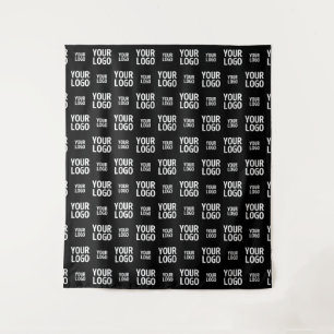 Stylish Image, Design or Business Logo Pattern  Tapestry