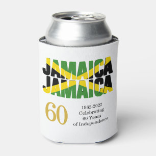 Stylish JAMAICA 60th Anniversary Independence Can Cooler