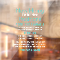 Stylish Job Vacancy Recruitment Advertising