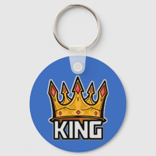 Stylish King Crown Keychain