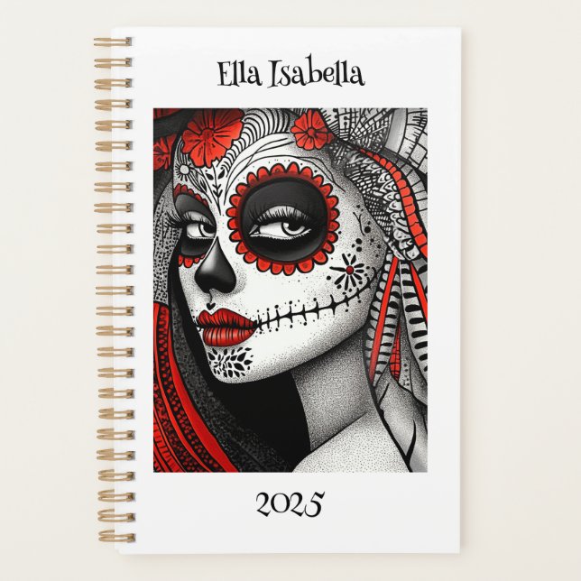 Stylish La CatrinaPlanner Planner (Front)