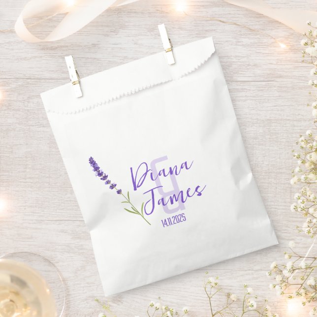 stylish lavender wedding   favour bag (Clipped)