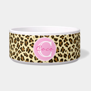 Stylish Leopard Print Personalized Pet
