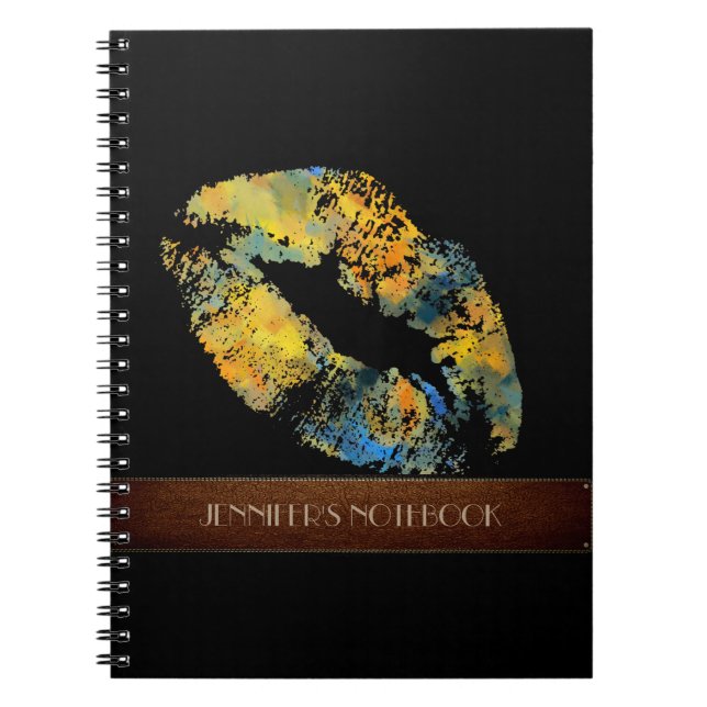 Stylish Lips #11 Notebook (Front)
