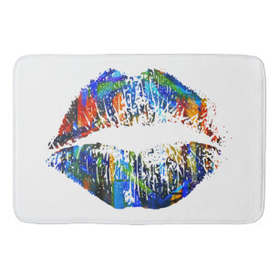 Stylish Lips #16 Bath Mat