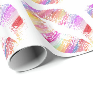 Stylish Lips #16 Wrapping Paper