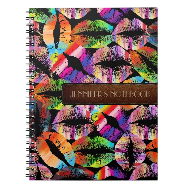 Stylish Lips #20 Notebook (Front)
