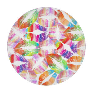 Stylish Lips #25 Cutting Board