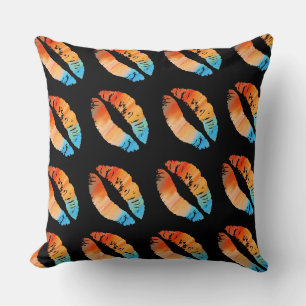 Stylish Lips #29 Throw Pillow