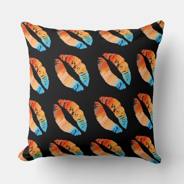 Stylish Lips #29 Throw Pillow (Front)