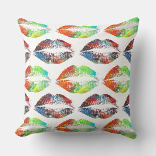 Stylish Lips #32 Throw Pillow