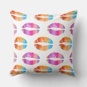 Stylish Lips #39 Throw Pillow