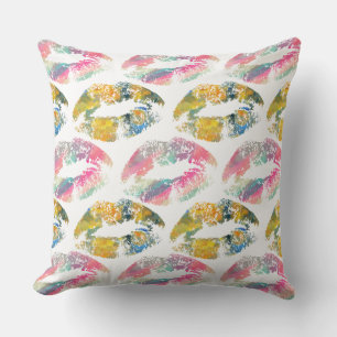 Stylish Lips #48 Throw Pillow