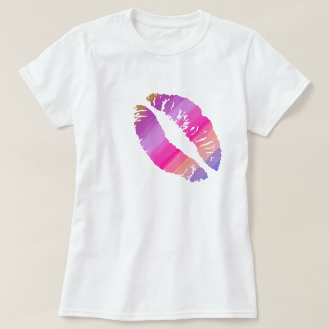 Stylish Lips #5 T-Shirt (Design Front)