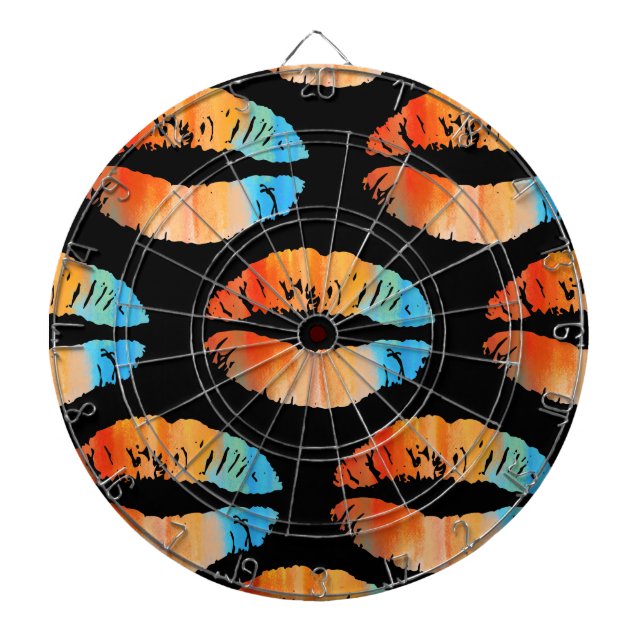 Stylish Lips #6 Dartboard (Front)
