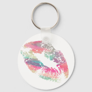 Stylish Lips #8 Keychain