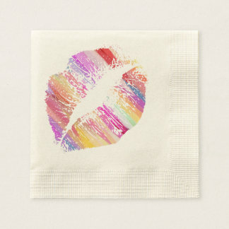 Stylish Lips #8 Napkin
