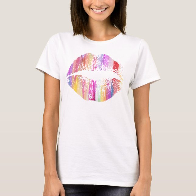 Stylish Lips #9 T-Shirt (Front)