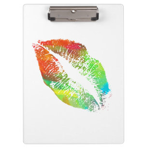 Stylish Lips Clipboard