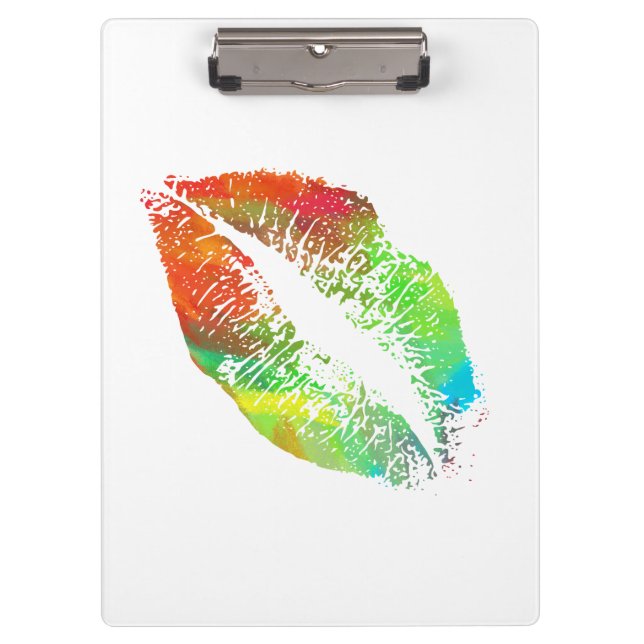 Stylish Lips Clipboard (Front)