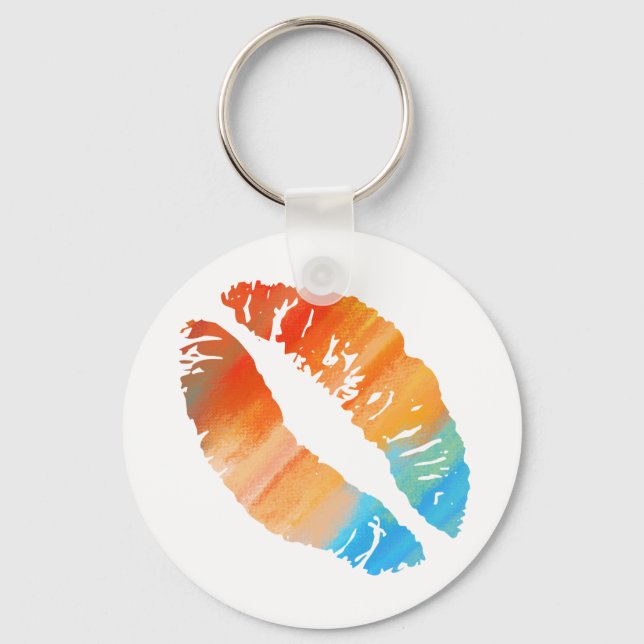 Stylish Lips Keychain (Front)