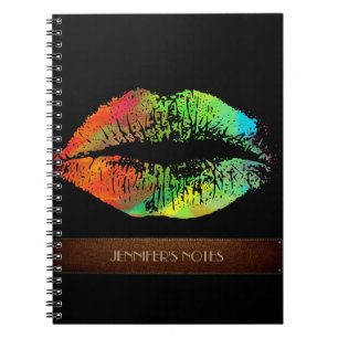 Stylish Lips Notebook