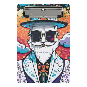 Stylish Man Postcard Mini Clipboard