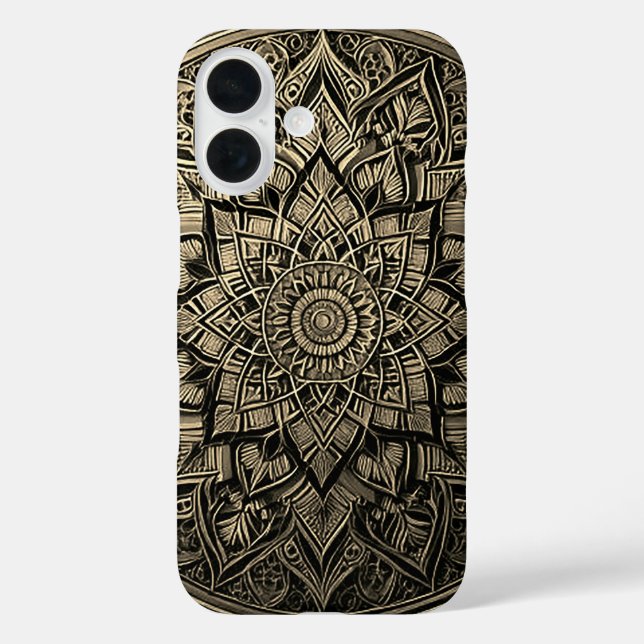 Stylish Mandala Phone Case for a Sophisticated Tou (Back)