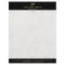 Stylish Marble Black Gold Monogrammed Modern Plain