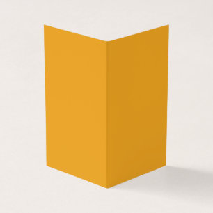 Stylish Marigold Folded Card for Modern Profession