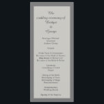 stylish minimal grey wedding program & menu<br><div class="desc">Welcome to our stylish and minimal grey wedding menu and program. Embracing simplicity with a touch of sophistication, our menu offers a curated selection of delectable dishes to delight your palate. Paired with our simple yet elegant program, our celebration promises to be an unforgettable experience. Join us as we marry...</div>