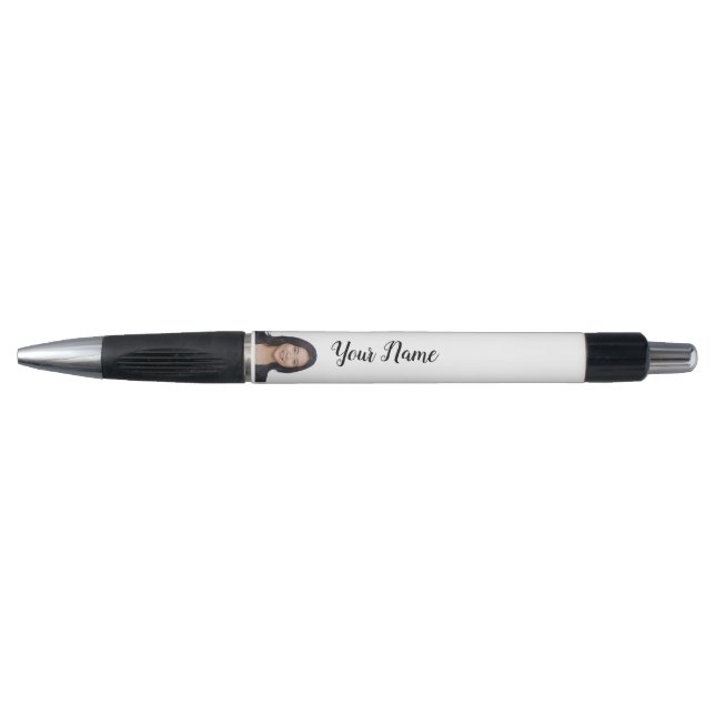 Stylish Minimalist Custom Photo Pen Personalized (Front)