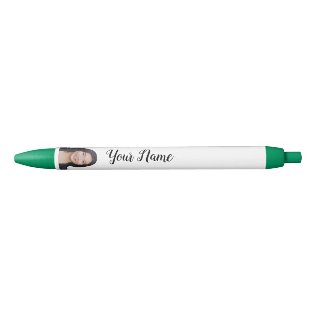 Stylish Minimalist Custom Photo Pen Personalized (Front)