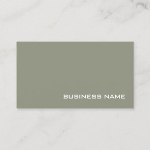 Stylish Minimalistic Monogram Design Modern Luxe Business Card