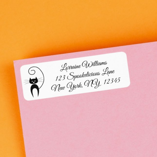 Stylish Modern Black Curly Tail Cat (Creator Uploaded)