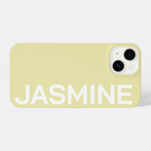 STYLISH MODERN CLASSIC CUSTOMIZED NAME MINIMAL iPhone 14 CASE