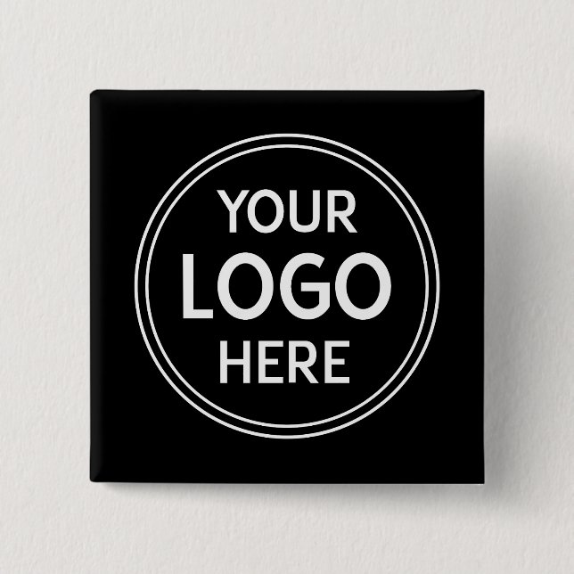 Stylish & Modern Custom Creations Verified  2 Inch Square Button (Front)