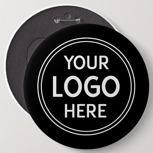 Stylish & Modern Custom Creations Verified  6 Inch Round Button (Front & Back)