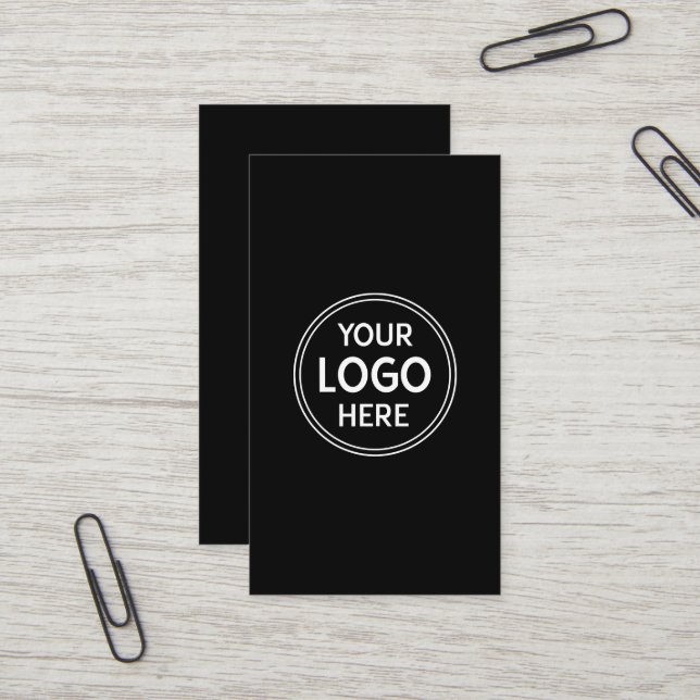 Stylish & Modern Custom Creations Verified Business Card (Front/Back In Situ)